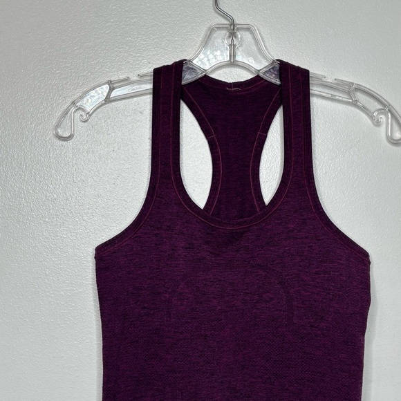BOGO ✨ Lululemon Athletica Swiftly Tech Racerback Tank Top Sz 4 Purple - Picture 7 of 8